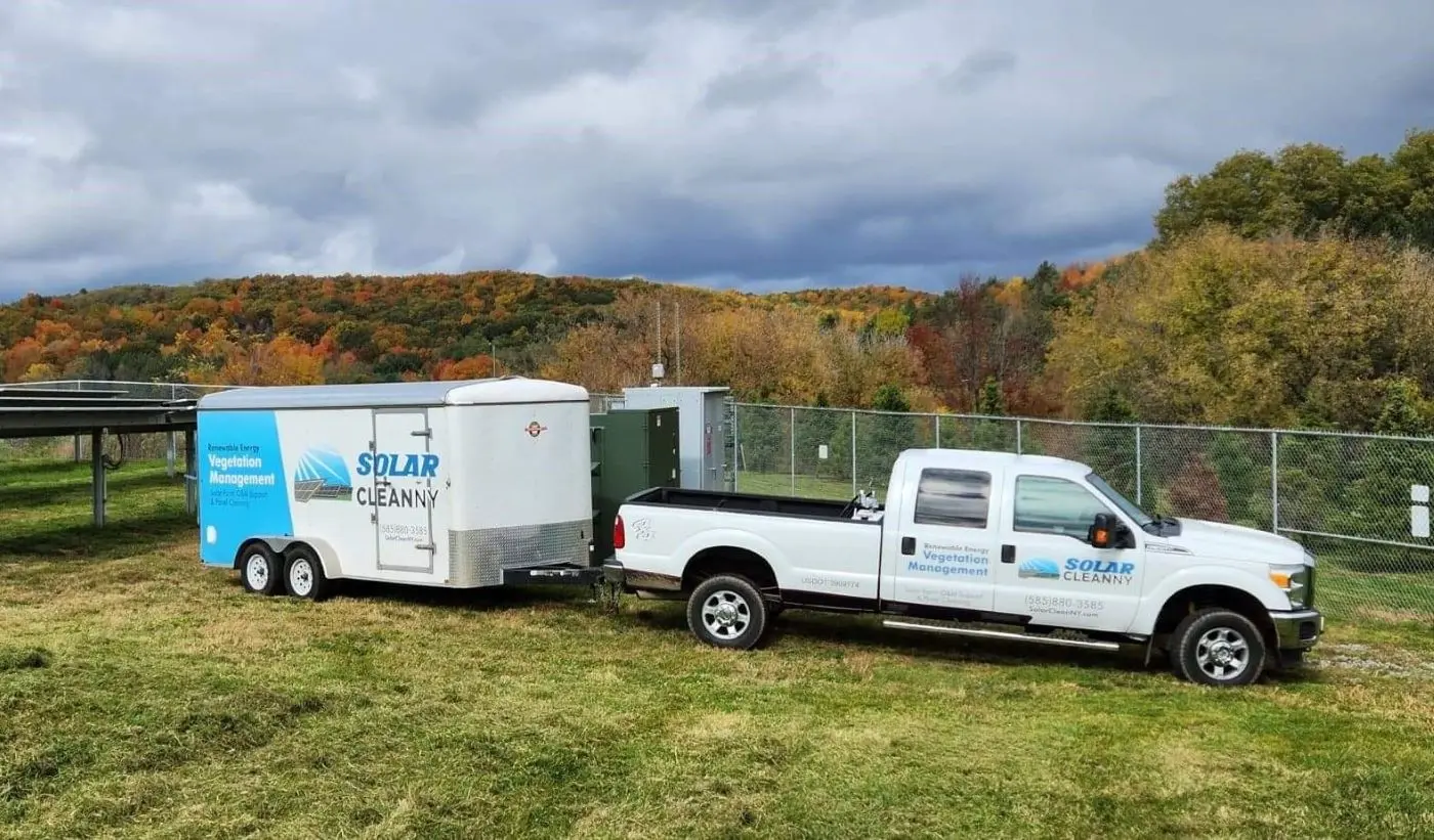 Photo of company truck